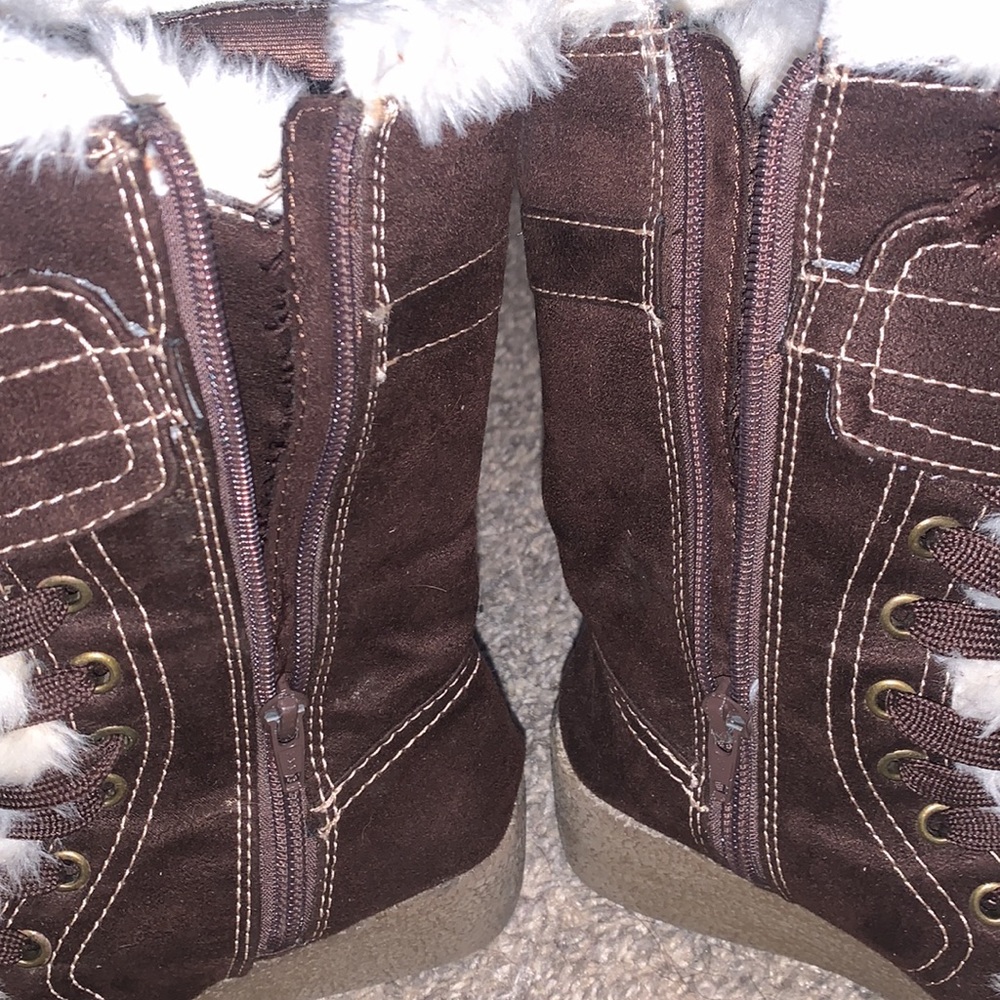 Lace up wedge boots ❤️‍🔥 - Picture 8 of 14